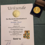 Bild Urkunde vom prämierten Honig